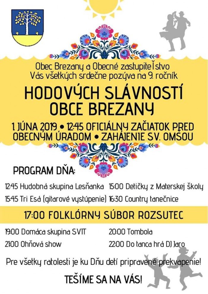 Hody v obci Brezany