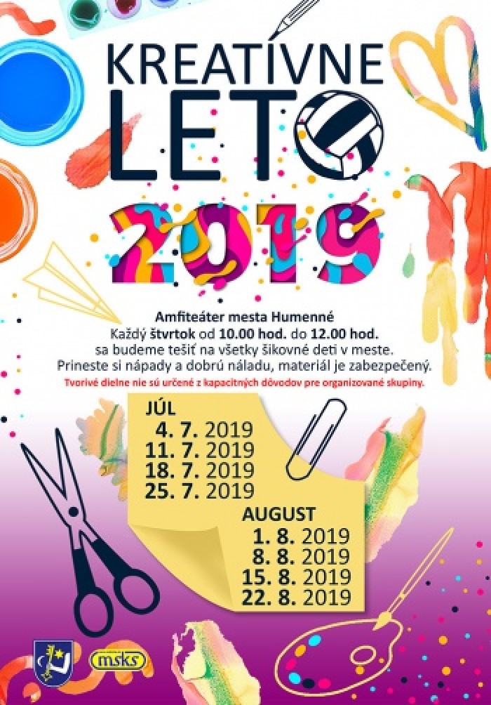 Kreativne leto 2019