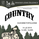 country popoludnie 2019 plagat