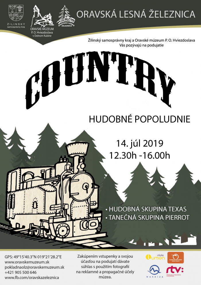 country popoludnie 2019 plagat