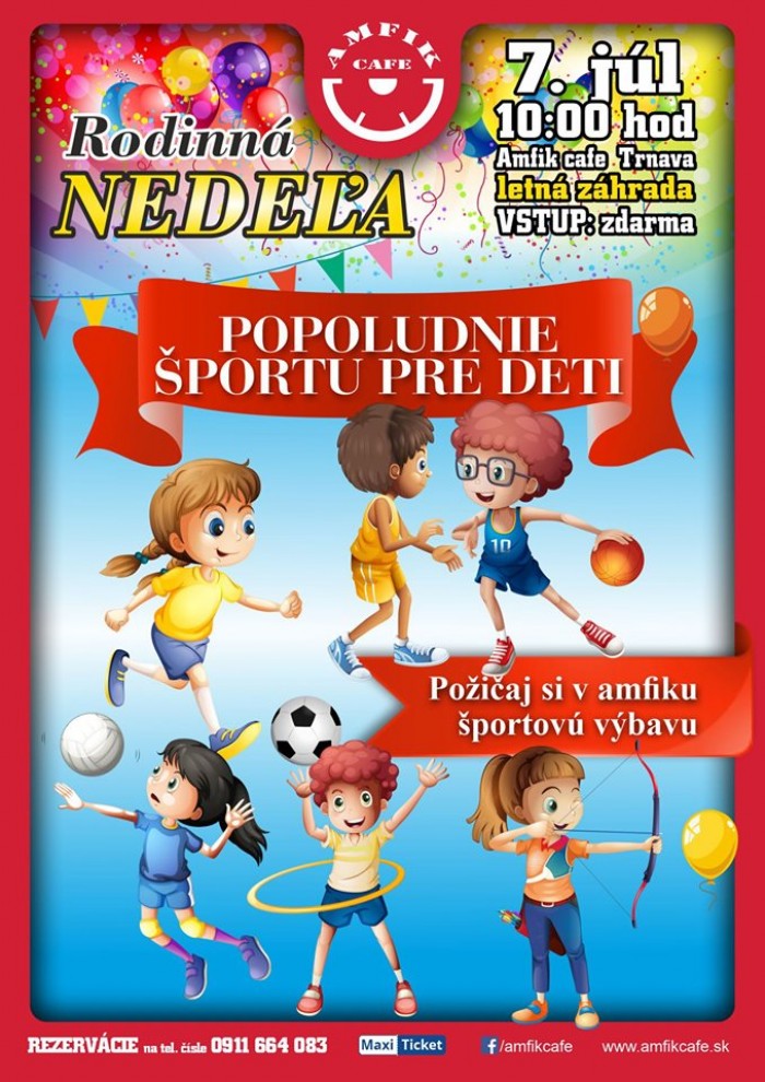 Popoludnie sportu AMFIK 07072019