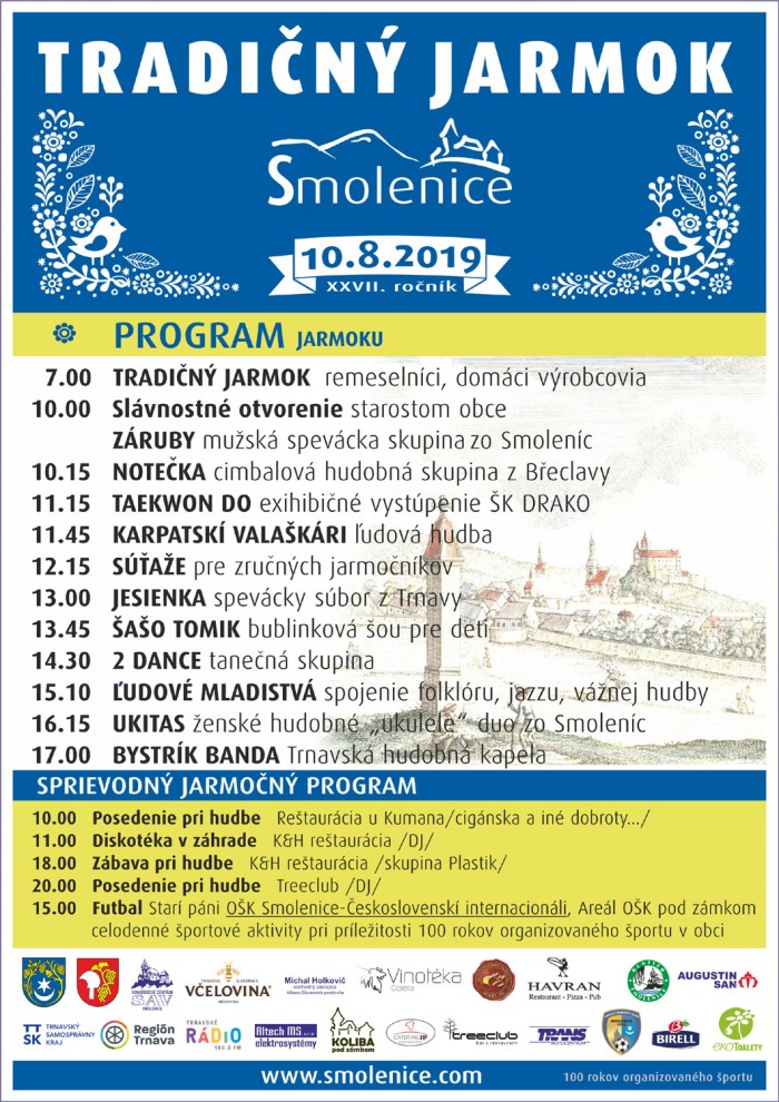 jarmok smolenice plagat2019