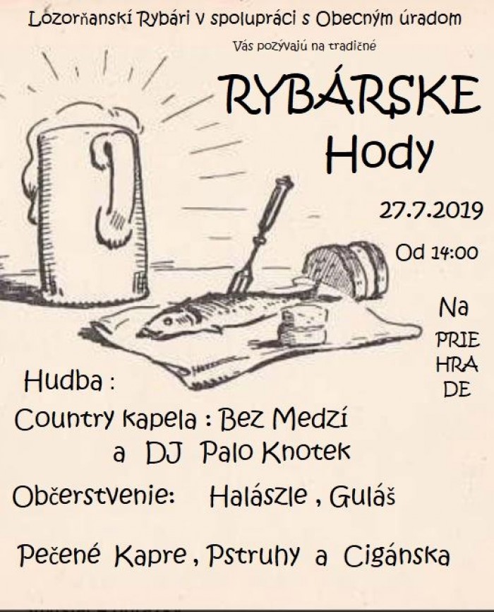hody rybarske