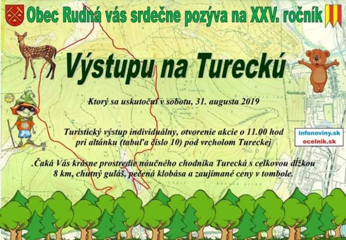 vystup na turecku