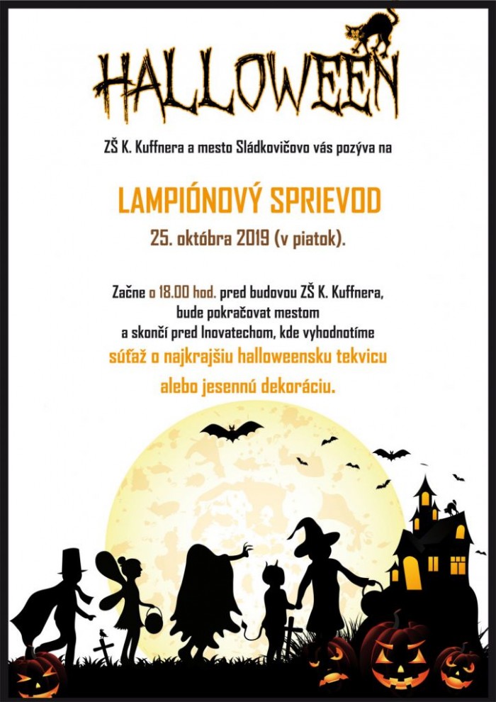 lamp sprievod sladkovic 2019