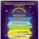 Lampionovy sprievod v Rajci