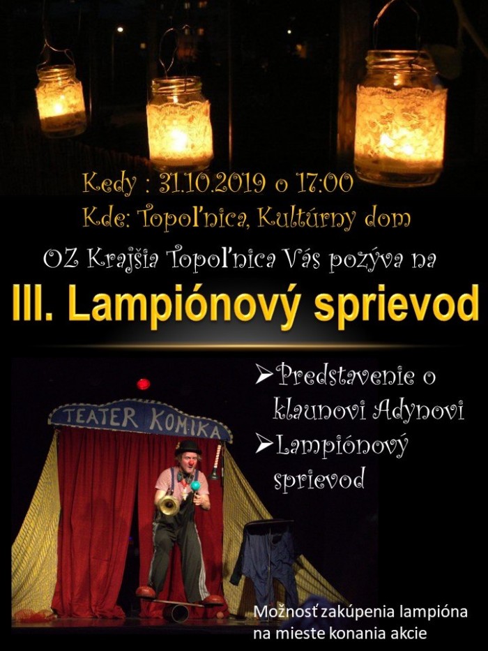 lampion sprievod topolnica 19