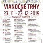 Program Vianocne trhy v Ziline 2019 1