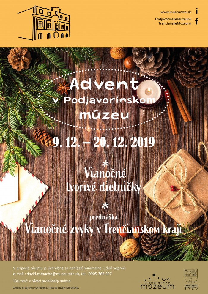 advent 2019 Podjavorinske muzeum