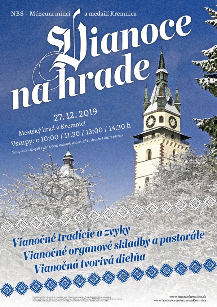 Vianoce na hrade 2019 plagat web