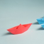 paper boats on solid surface 194094