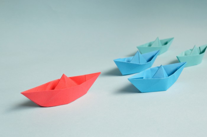 paper boats on solid surface 194094