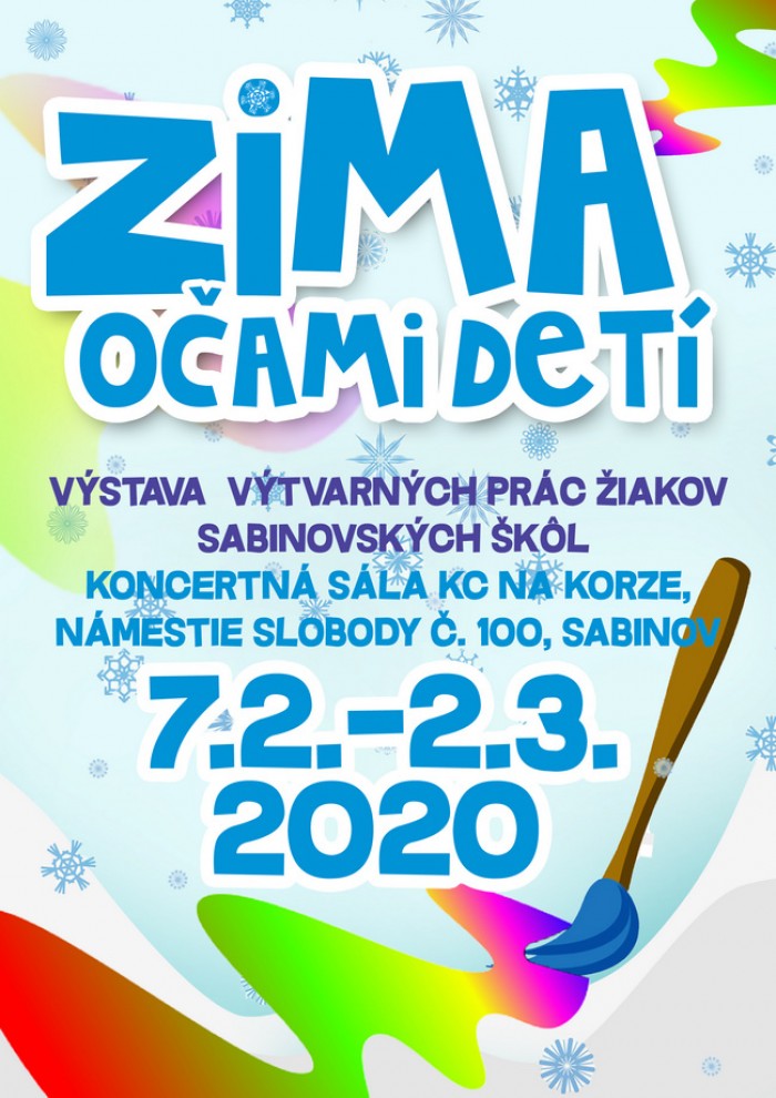 zima ocami deti