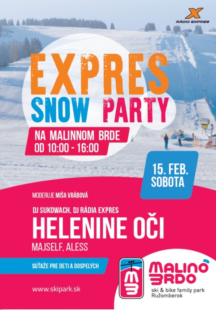 expres snow party web