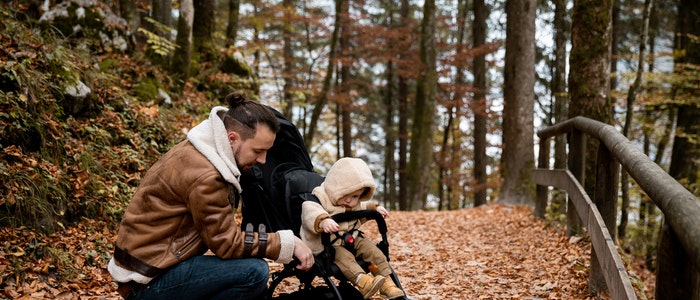 photo of baby on a stroller 3933412