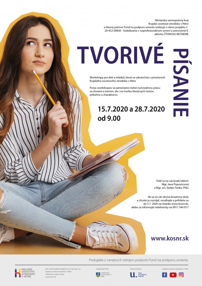 tvorive pisanie plagat