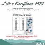 2020 leto s korytkom