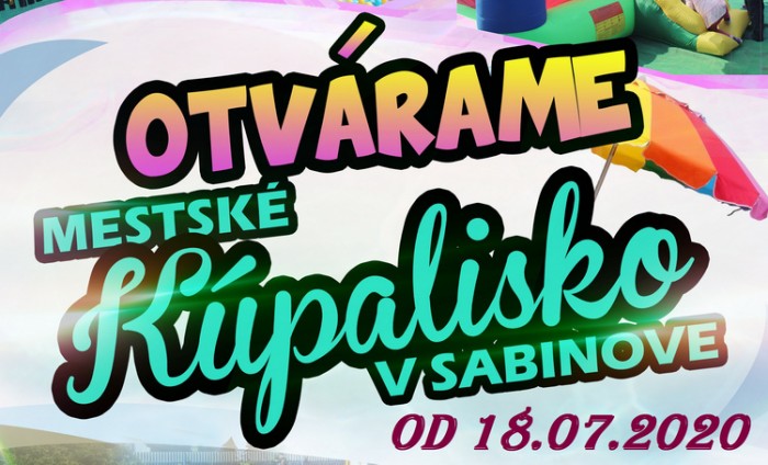 otvorenie kupaliska