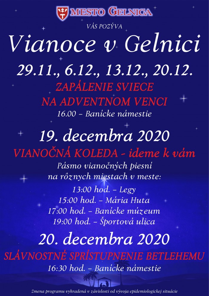 vianoce v gelnici