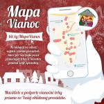 mapa Vianoc