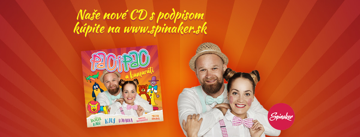 PACI PAC pokrstili nové CD plné detských hitov! | SDEŤMI.com