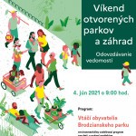 Vikend otvorenych parkov a zahrad