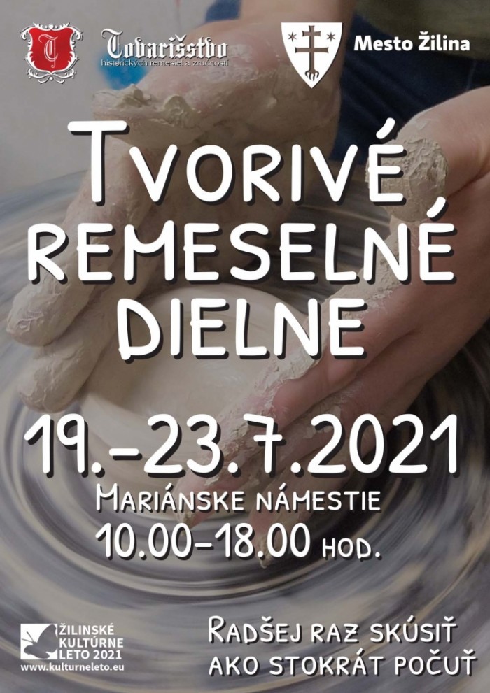 tvorive remeselne dielne 2021