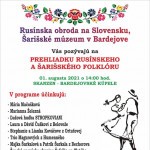 prehliadka rusinskeho a sarisskeho folkloru 1 podujatie 13887 upload full