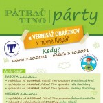 plagat Tino party A4 BA 2021