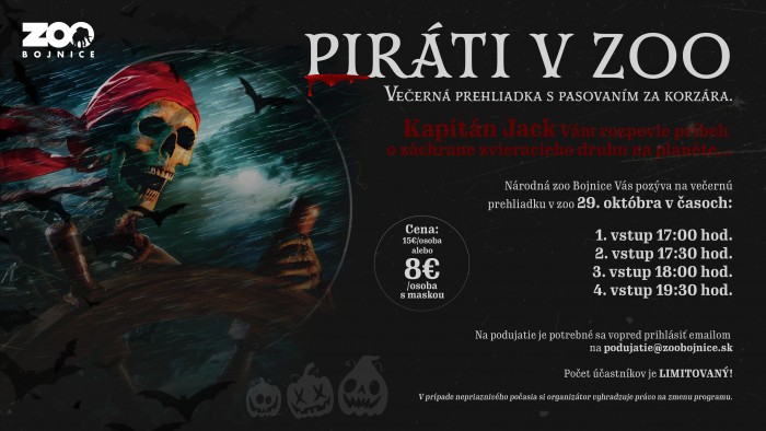 Pirati v zoo plagat