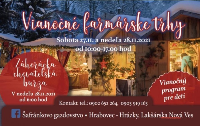 Vianocne farmarske trhy Safrankovo 272811