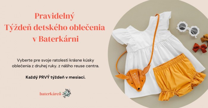 Pravidelny Tyzde detskeho oblecenia v Baterkarni 0103 0503 TT