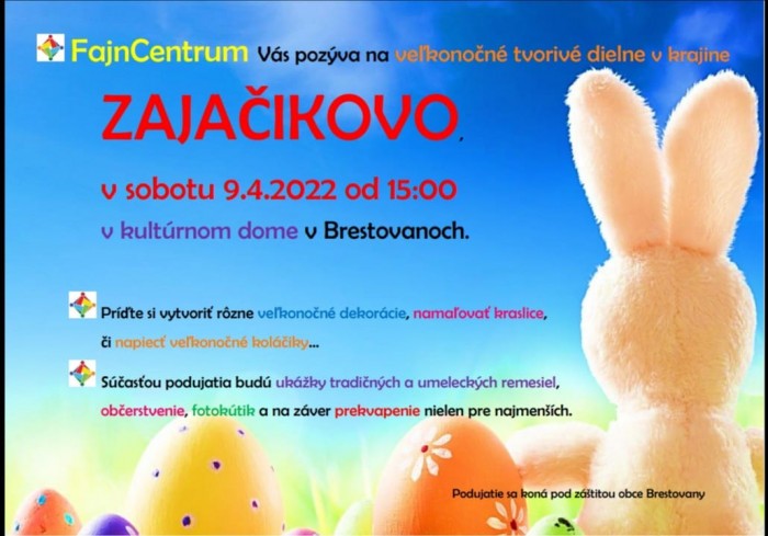 Velkonocne dielne brestovany 2022