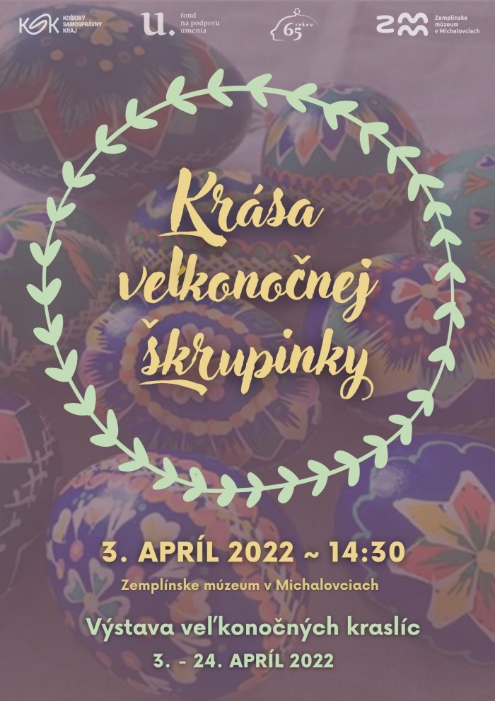 Kraslice 2022 vystava plagat
