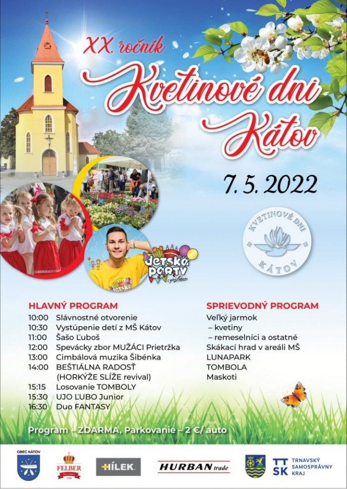 Kvetinove dni Katov 2022