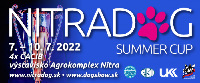 NitraDog2022 banner modry