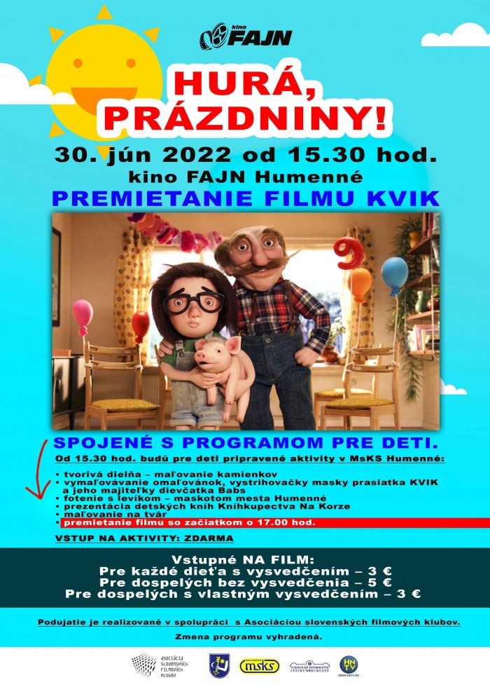 HURA PRAZDNINY KVIK MENsi