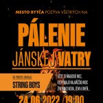 mb palenie janskej vatry 2022 poster