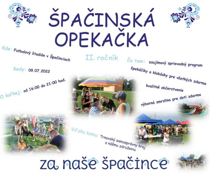 spacince opekacka 9.7.22