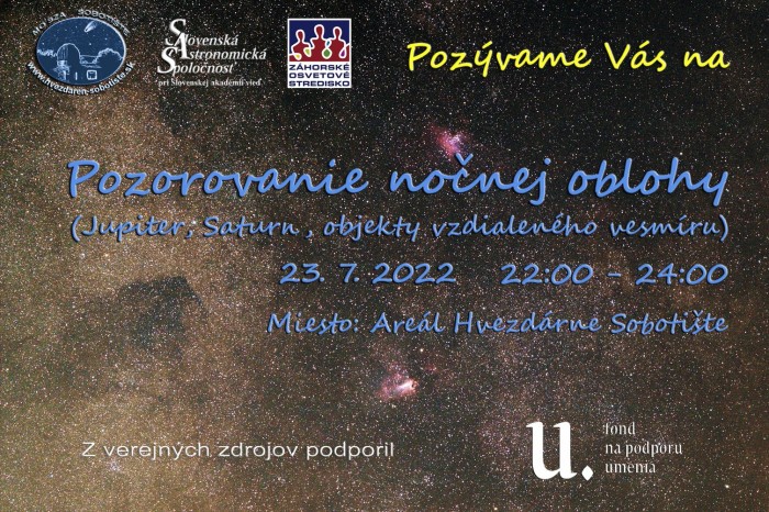 pozorovanie sobotiste 23.7.22