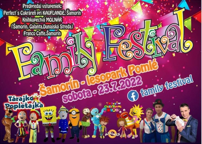 family festival samorin 23.7.22