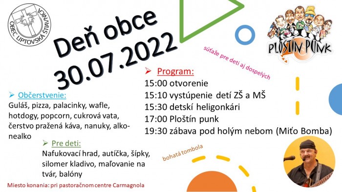 pozvanka den obce 2022
