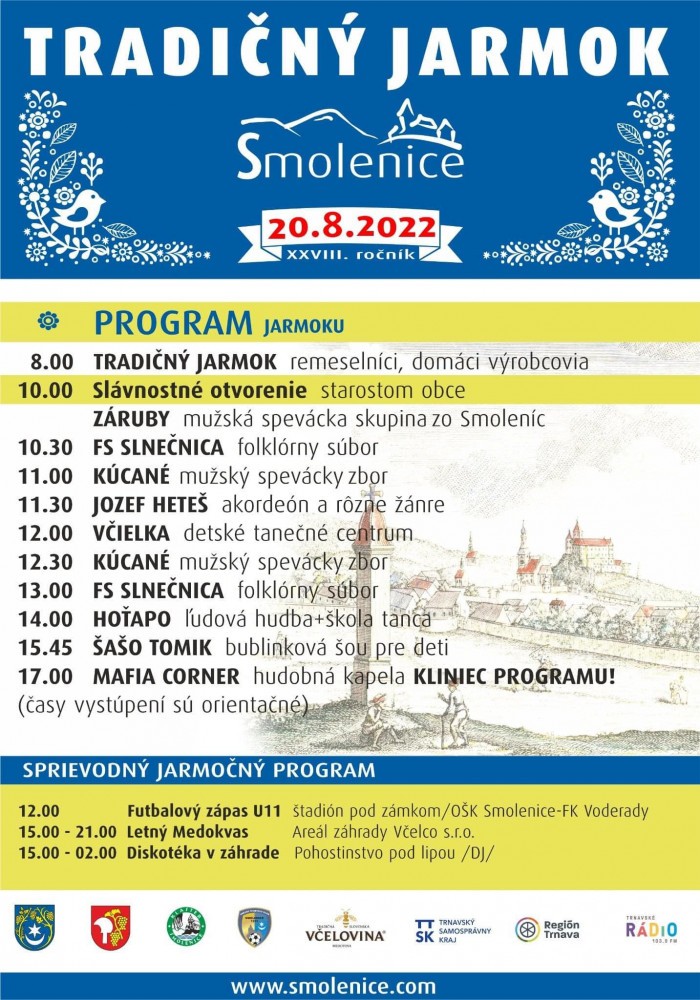 program smolenice jarmok