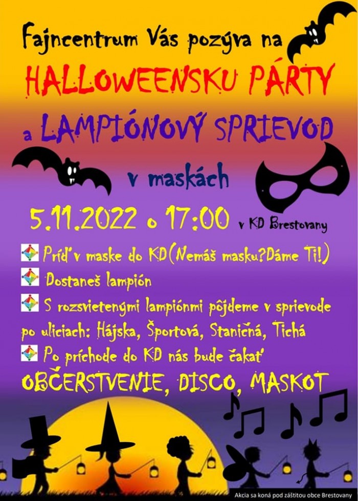 Halloweenska party a lampionovy sprievod22