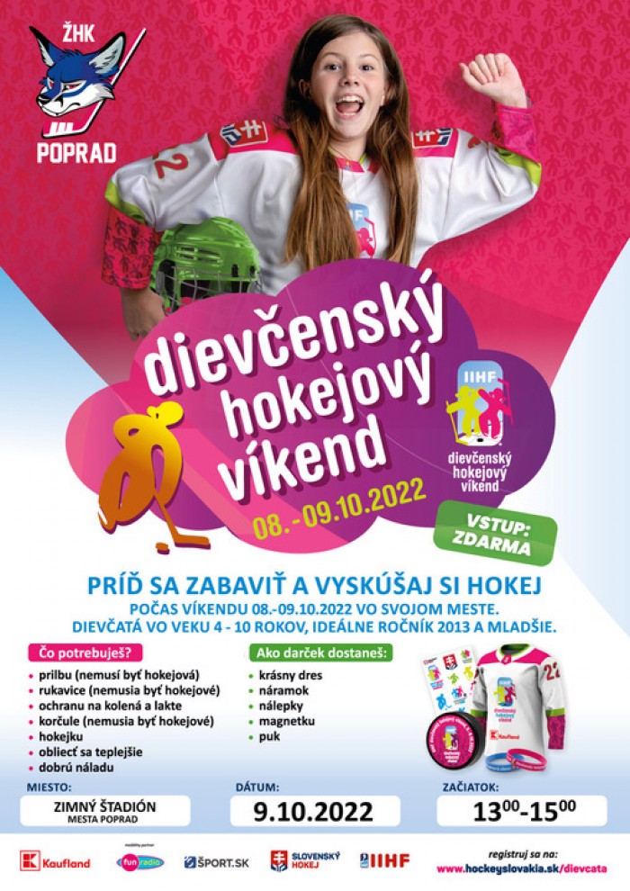 large Dievcensky hokejovy vikend Poprad oktober 2022