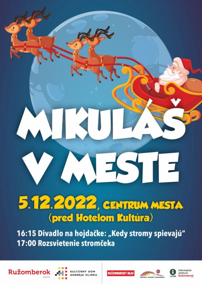 mikulas v meste