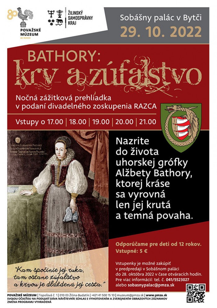 sobasny bathory krv a zufalstvo poster