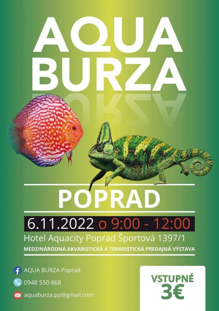 Aqua burza v Poprade | SDEŤMI.com