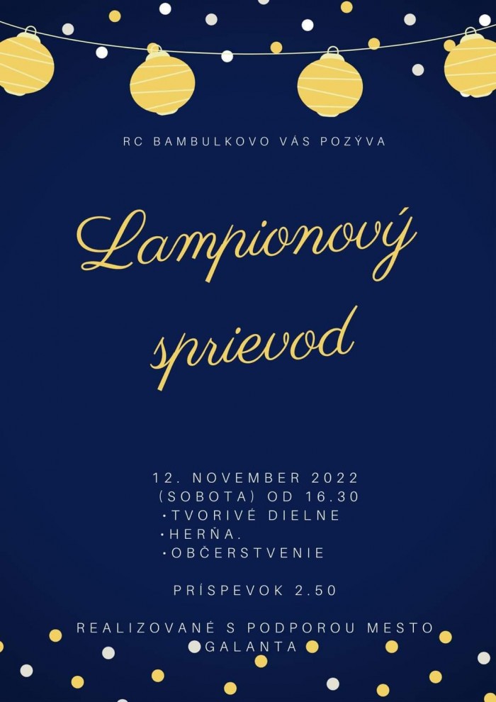 lampionovy sprievod galanta 2022