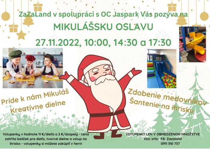 mikulasska oslava jaspark 2022